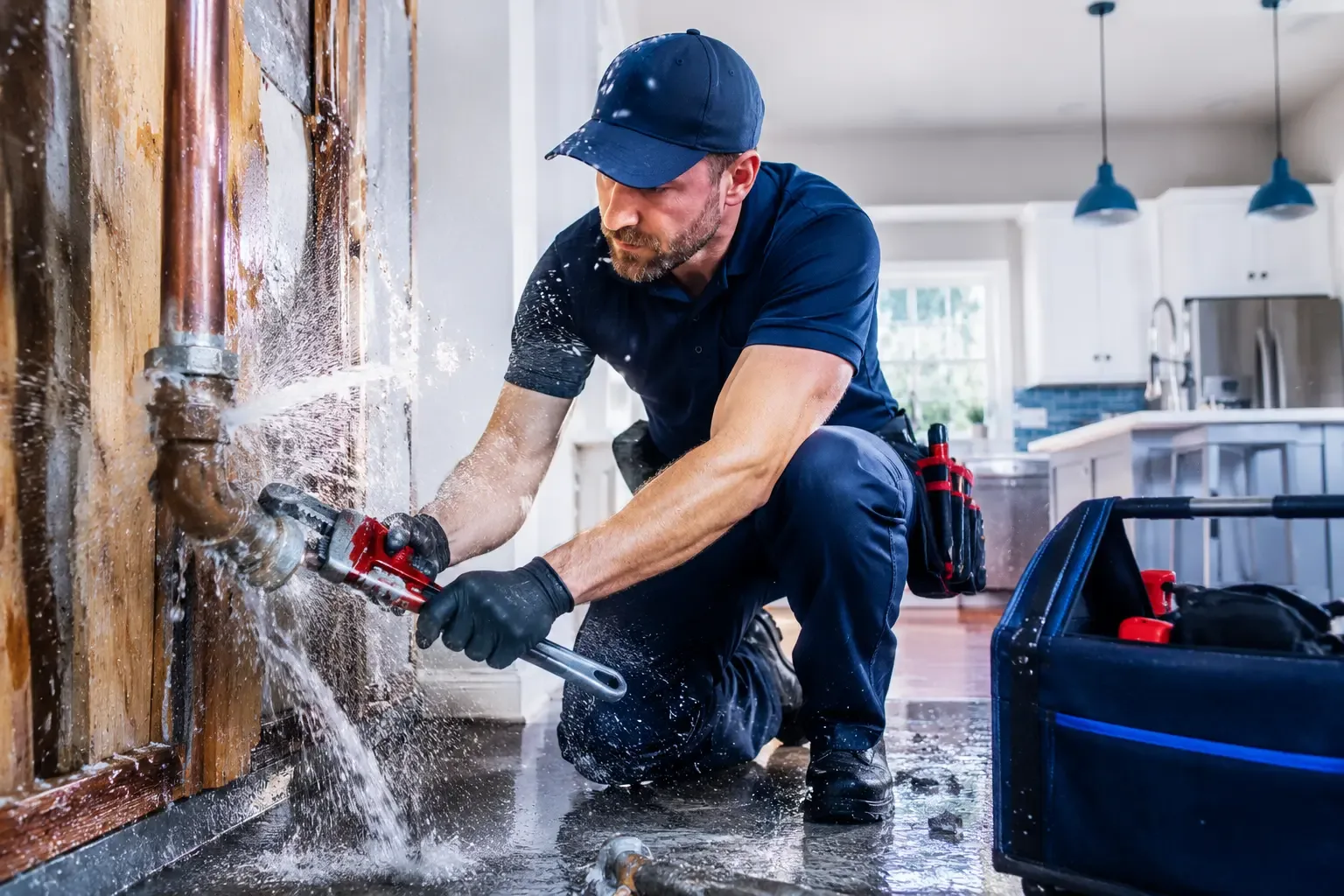 Local emergency pipe repair professionals in Oakwood, OK
